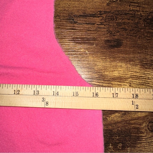 Free People x Intimately FP Top Womens Medium Pink Warm Fluff Crop Top Y2K Knit - Picture 7 of 9